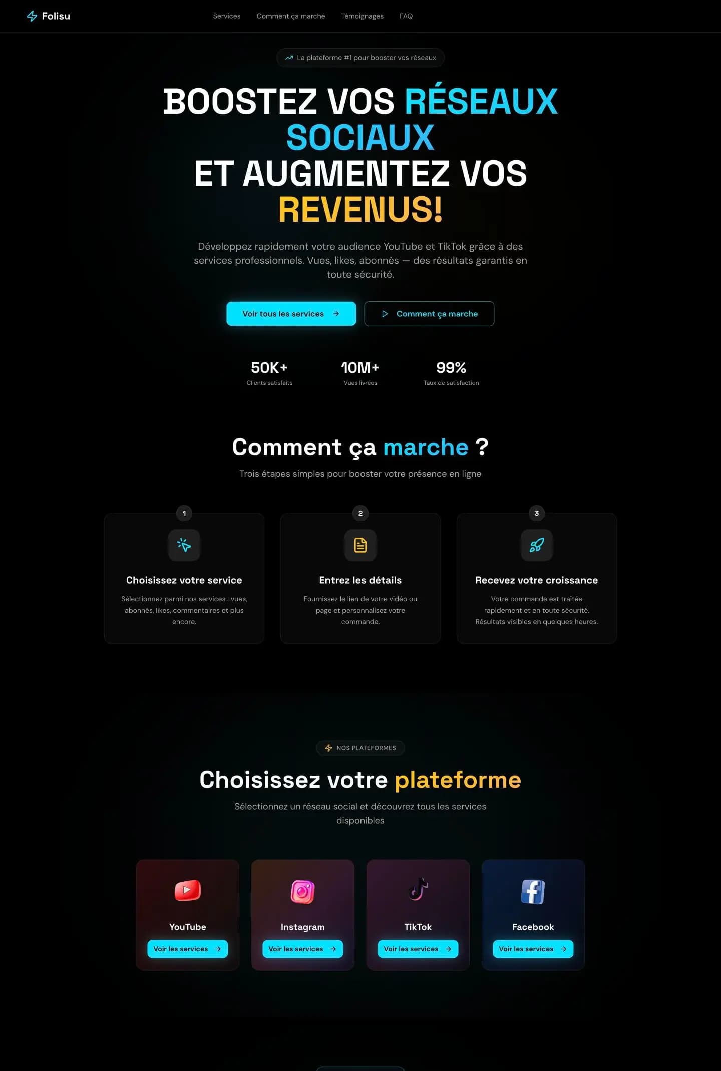 Folisu — page d'accueil